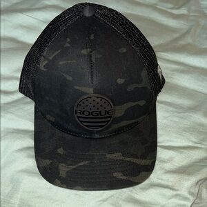 Rogue Black Camo Trucker Hat